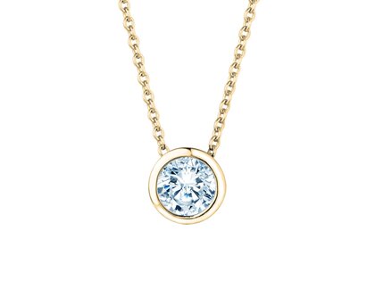 Hanger Eternal in 14K geelgoud met diamant 0,70ct G/SI