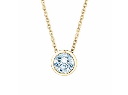 Hanger Eternal in 14K geelgoud met diamant 0,50ct G/SI