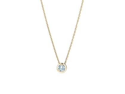 Hanger Eternal Lab-grown diamant in 9K geelgoud met Lab-grown diamant 0,15ct E/VS