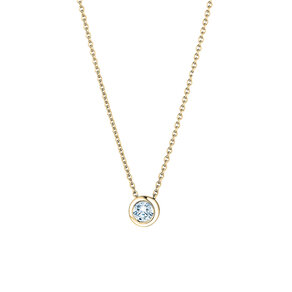 Hanger Eternal Lab-grown diamant in 9K geelgoud met Lab-grown diamant 0,15ct E/VS