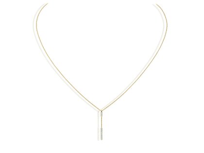 Halsketting Lilly in 14K geelgoud met diamanten 0,06ct G/SI