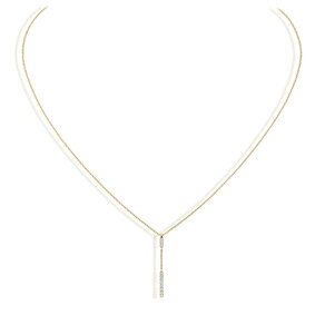 Halsketting Lilly in 14K geelgoud met diamanten 0,06ct G/SI