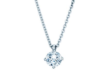 Hanger Modern Lab-grown diamant in 18K witgoud met Lab-grown diamant 2,00ct E/VS