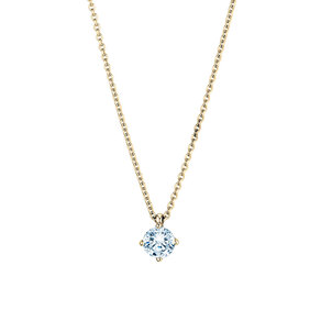 Hanger Modern Lab-grown diamant in 9K geelgoud met Lab-grown diamant 0,75ct E/VS