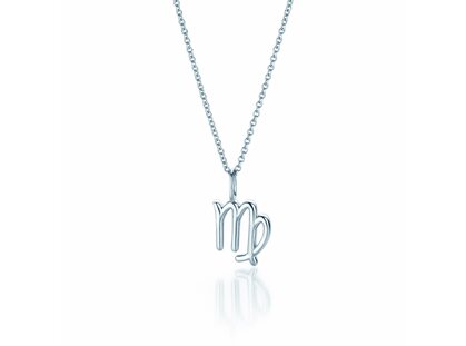 Sterrenbeeld hanger Maagd in zilver 925/-