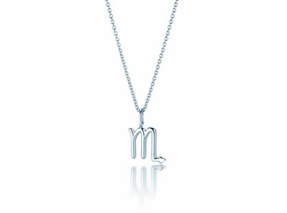 Sterrenbeeld hanger Schorpioen in zilver 925/-
