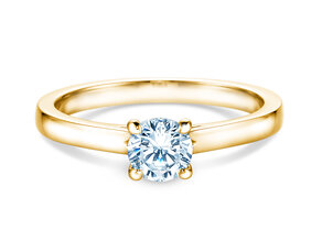 Verlovingsring Romance in 18K geelgoud met diamant 0,60ct G/SI