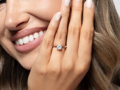 Verlovingsring Classic 4 in 14K geelgoud met diamant 1,00ct G/SI