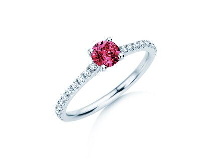Geboortesteen ring Pure Colour
