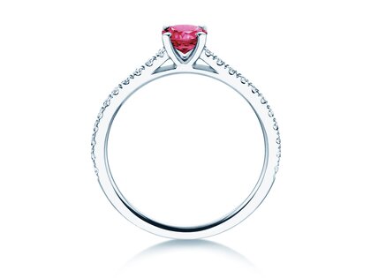 Geboortesteen ring Pure Colour