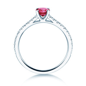 Geboortesteen ring Pure Colour