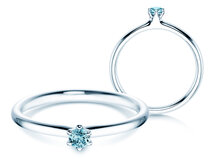  in zilver 925/- met  0,05ct