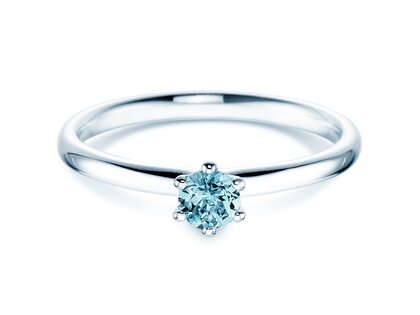 Verlovingsring Classic Colour in zilver