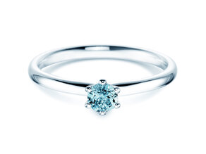 Verlovingsring Classic Colour in zilver