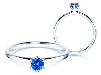 Verlovingsring Classic Colour in zilver