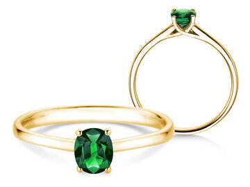 Verlovingsring Glow in geelgoud