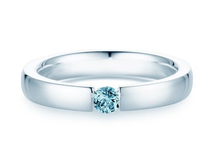 Verlovingsring Infinity Colour in zilver