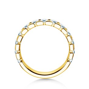 Verlovingsring Balance in 14K geelgoud met diamanten 1,30ct G/SI