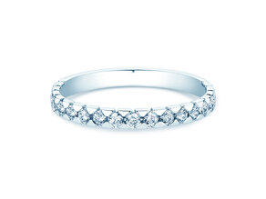 Verlovingsring Balance in 9K witgoud met diamanten 0,50ct G/SI