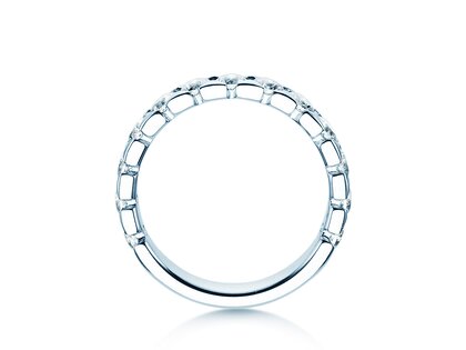 Verlovingsring Balance in 14K witgoud met diamanten 1,30ct G/SI
