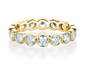 Verlovingsring Bliss in 14K geelgoud met diamanten 1,00ct G/SI