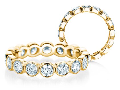 Verlovingsring Bliss in 14K geelgoud met diamanten 1,00ct G/SI