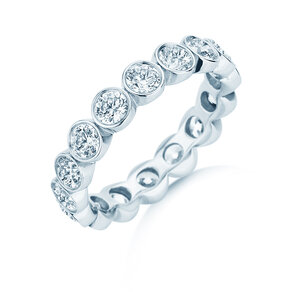 Verlovingsring Bliss in 14K witgoud met diamanten 1,00ct G/SI