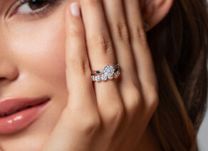 Verlovingsring Bliss in 14K witgoud met diamanten 1,00ct G/SI