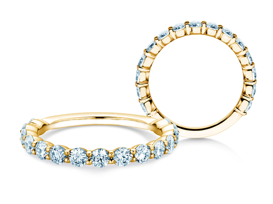 Verlovingsring Dawn in 14K geelgoud met diamanten 1,27ct G/SI