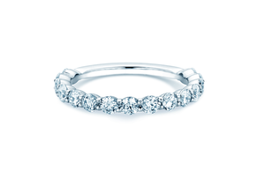 Verlovingsring Dawn in 14K witgoud met diamanten 1,27ct G/SI