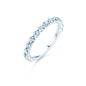 Verlovingsring Dawn in 14K witgoud met diamanten 1,27ct G/SI