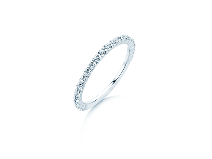 Verlovingsring Dawn in 14K witgoud met diamanten 0,53ct G/SI