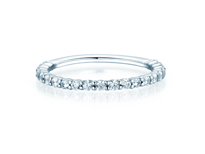 Verlovingsring Dawn in 14K witgoud met diamanten 0,53ct G/SI
