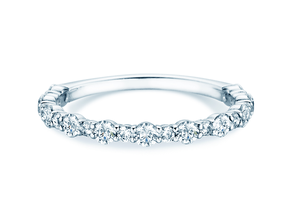 Verlovingsring Diamond Pulse in 14K witgoud met diamanten 0,59ct G/SI