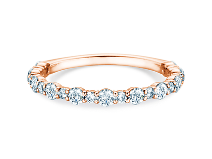 Verlovingsring Diamond Pulse in 14K roségoud met diamanten 0,59ct G/SI