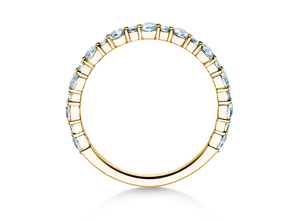Verlovingsring Diamond Pulse in 14K geelgoud met diamanten 0,59ct G/SI