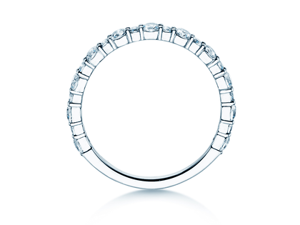 Verlovingsring Diamond Pulse in 14K witgoud met diamanten 0,59ct G/SI