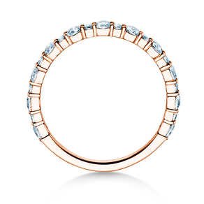 Verlovingsring Diamond Pulse in 14K roségoud met diamanten 0,59ct G/SI
