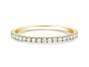 Verlovingsring Dusk in 14K geelgoud met diamanten 0,35ct G/SI