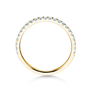 Verlovingsring Dusk in 14K geelgoud met diamanten 0,35ct G/SI