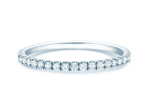 Verlovingsring Dusk in 14K witgoud met diamanten 0,35ct G/SI