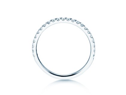 Verlovingsring Dusk in 14K witgoud met diamanten 0,35ct G/SI