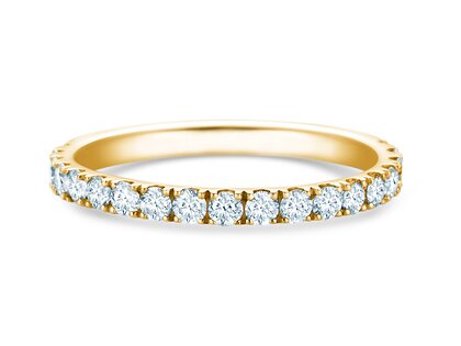 Verlovingsring Dusk in 14K geelgoud met diamanten 0,55ct G/SI