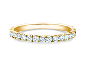 Verlovingsring Dusk in 14K geelgoud met diamanten 0,55ct G/SI