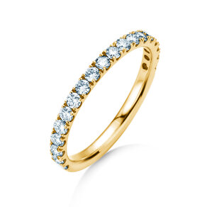 Verlovingsring Dusk in 14K geelgoud met diamanten 0,55ct G/SI