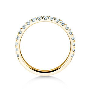 Verlovingsring Dusk in 14K geelgoud met diamanten 0,55ct G/SI