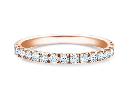 Verlovingsring Dusk in 9K roségoud met Lab-grown diamanten 0,55ct E/VS