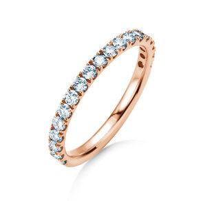 Verlovingsring Dusk in 9K roségoud met Lab-grown diamanten 0,55ct E/VS