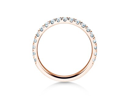 Verlovingsring Dusk in 9K roségoud met Lab-grown diamanten 0,55ct E/VS