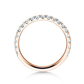 Verlovingsring Dusk in 9K roségoud met Lab-grown diamanten 0,55ct E/VS